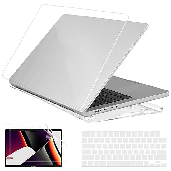 ZORBES Laptop Cover Laptop Case Compatible with MacBook Pro 14inch M2 A2779 A2442 M1 Pro/Max Chip with Touch ID, 2023-2021 Release, with Keyboard Dustproof Skin Cover & Screen Portector ZORBES Laptop Cover Laptop Case Compatible with MacBook Pro 14inch M2 A2779 A2442 M1 Pro/Max Chip with Touch ID, 2023-2021 Release, with Keyboard Dustproof Skin Cover & Screen Portector